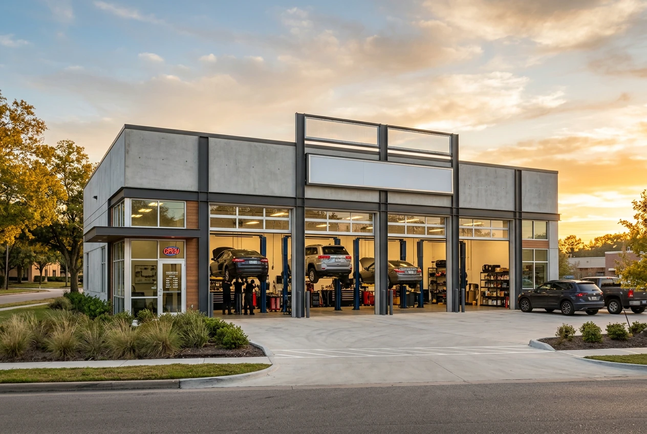 Premier Auto Care shop exterior